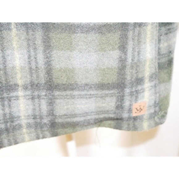 John Wayne Green Gray Fleece Pullover Small Polyester - Picture 6 of 11